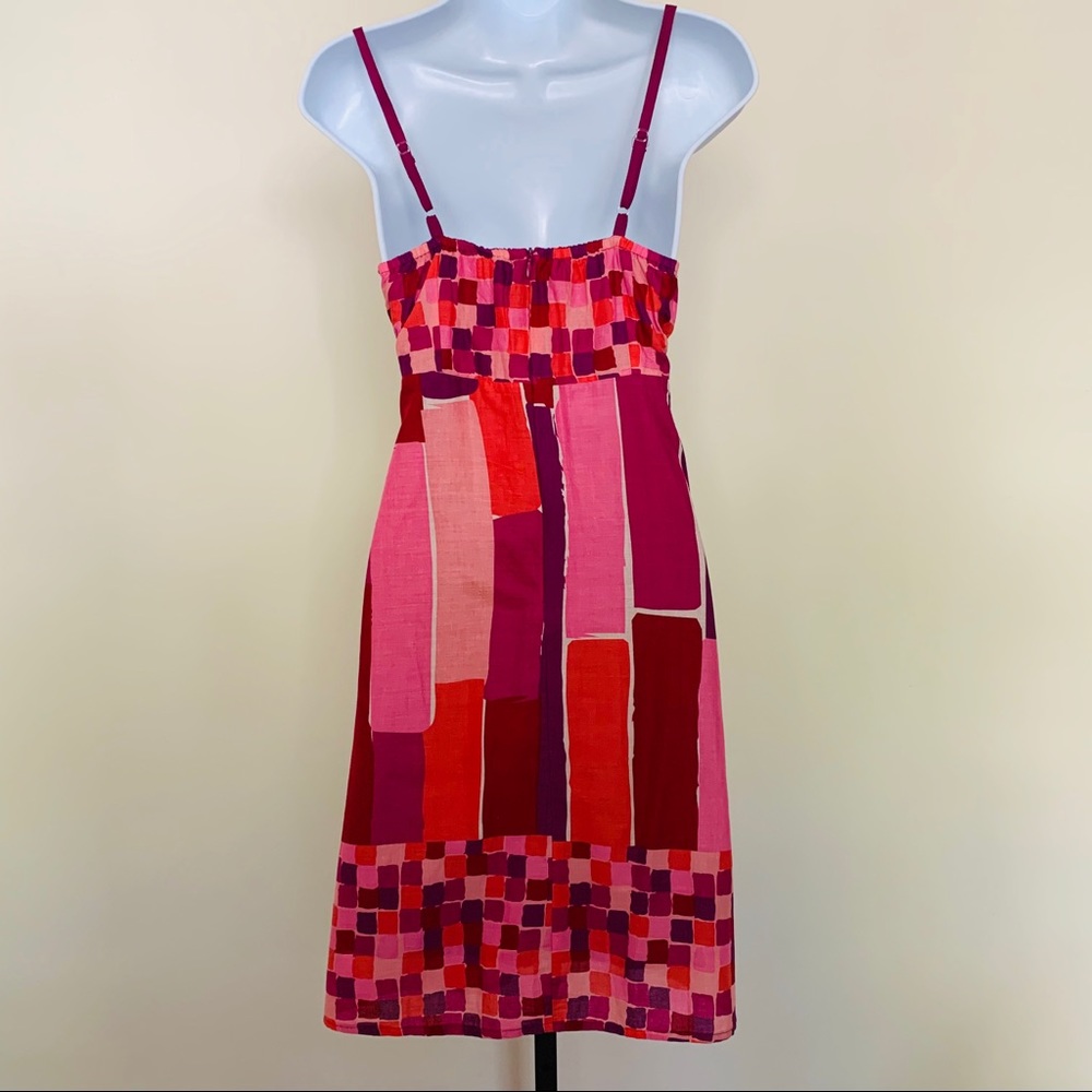 Multi-print purple, pink sundress - Picture 6 of 6